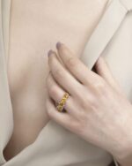 Daily Dazzle Ring with Precious Stones - Image 2