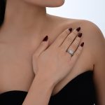 Waves Bridal Collection Diamond Ring - Image 2